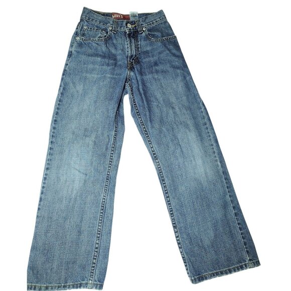 Levi's Other - Levi's 569 Loose Straight Jeans Boys Size 23 x 25 Medium Wash Blue